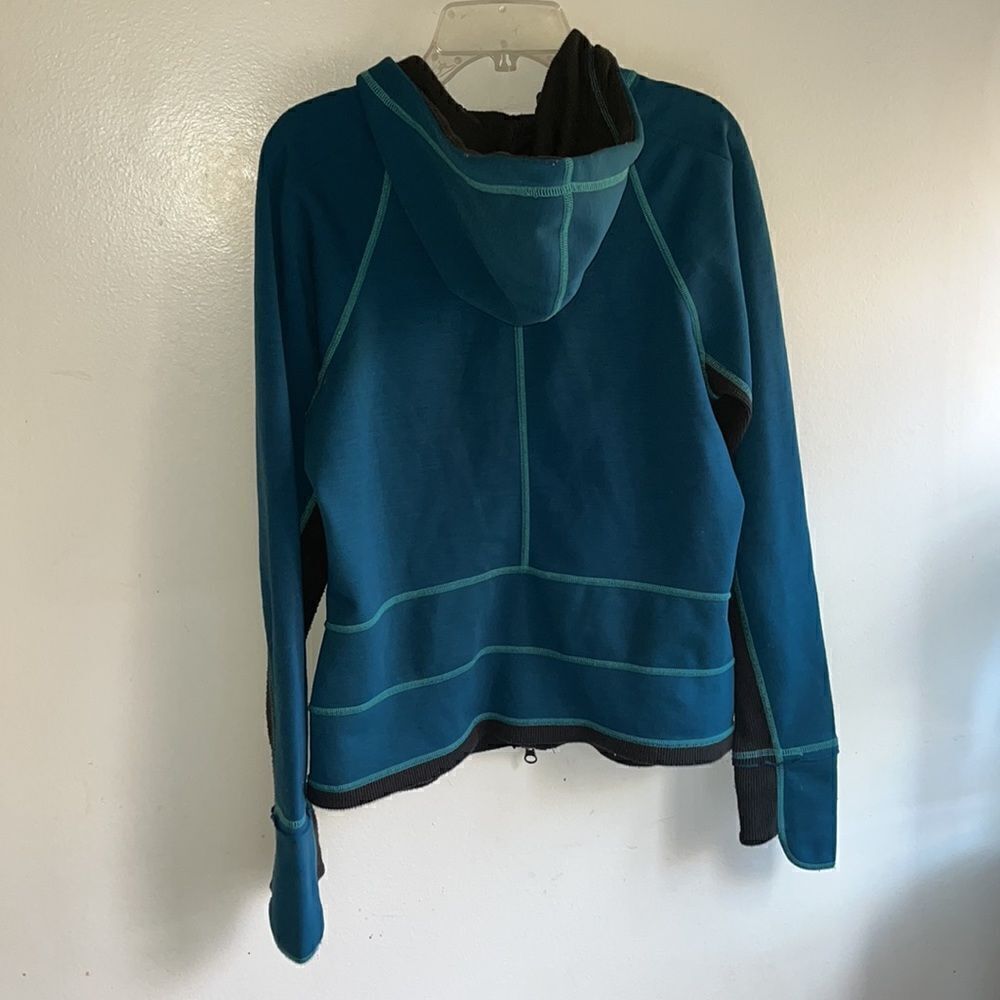 EUC WOMEN’S FLEECE LINED TITLE NINE FULL ZIP XS HOODIE/SWEATSHIRT - Picture 3 of 12